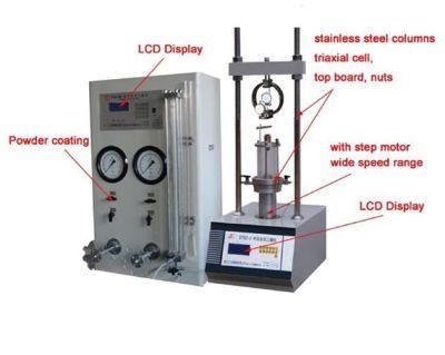 Stsz-8 80kn High Pressure Triaxial Testing Machine