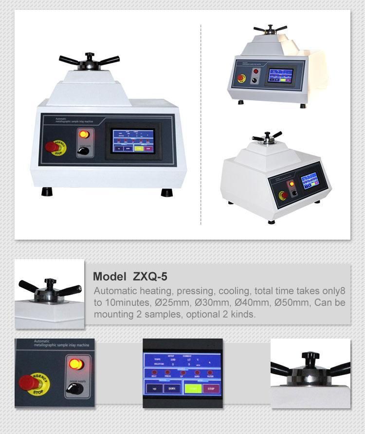 Zxq-5 Metallographic Material Hot Press