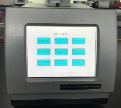 Fully Automatic Petroleum Oil Sulfur Content Meter by X-ray Spectroscopy