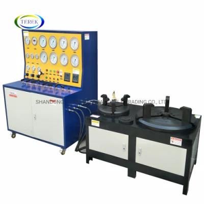 Terek Brand DN10-DN400 1bar-500 Bar Digital Display Instrument Control System Pressure Safety Relief Valve Test Bench