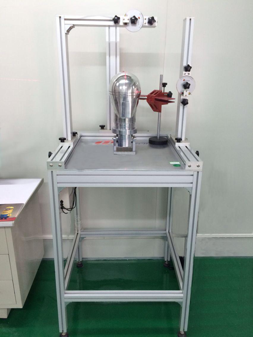 Test Line and Impact Point Locating Laser Table / Testing Machine / Helmet Tester