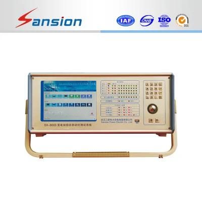 International Standards Micro-Computer Relay Protection Tester 6 Phase Relay Test Equipment