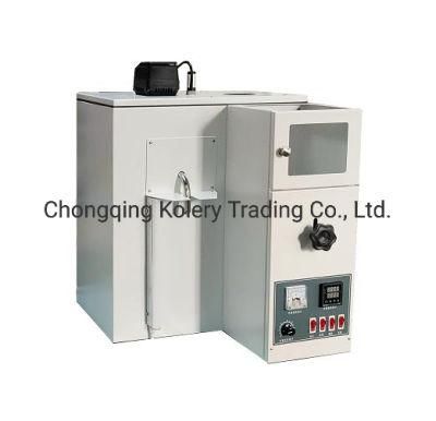 Single Tube Light Oil Fuel Distillation Range Testing Machine