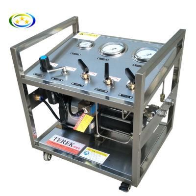 Pneumatic Gas Pressure Booster Pump for Leakage Testing
