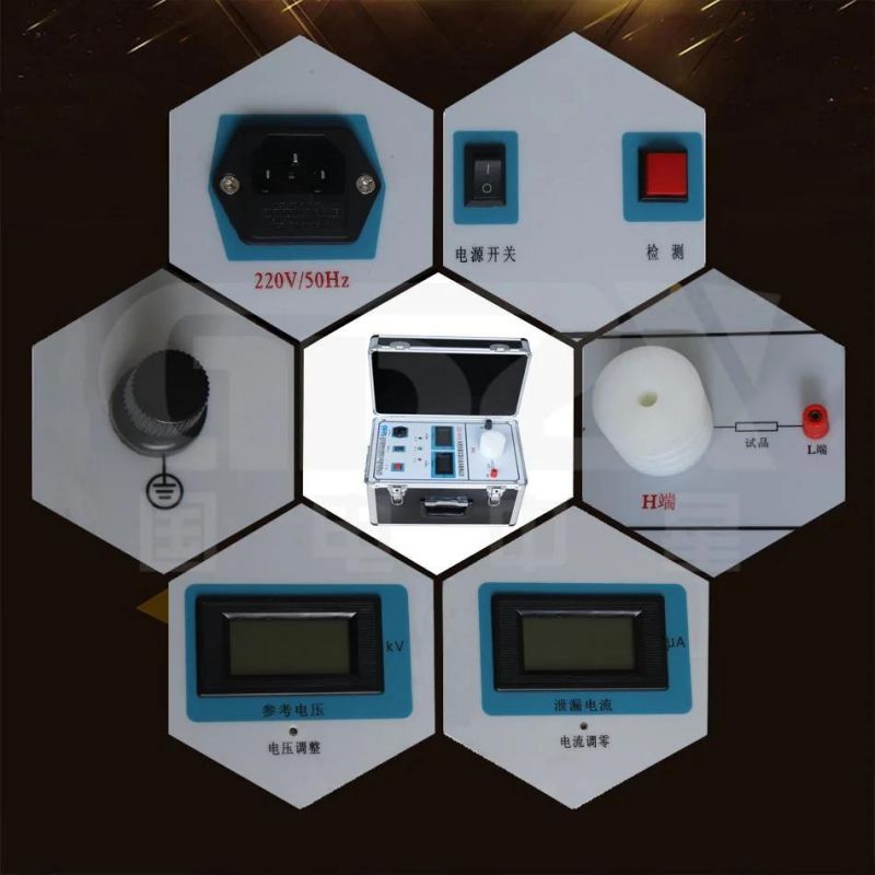 30kV Intelligent Lightning Arrester DC parameter And leakage Current Tester