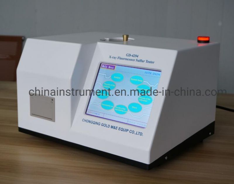 Lab Petroleum Equipment Edxrf Sulfur-in-Oil Test X-ray Fluorescence Total Sulfur Content Analyzer ASTM D4294