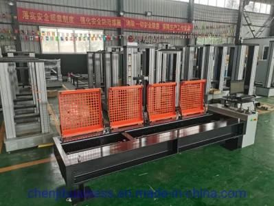 10kn 100kn Rubber Plastic Steel Material Horizontal Tensile Test Machine by Electronic Loading