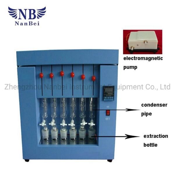 Auto Temperature Control Grain Crude Fiber Analyzer