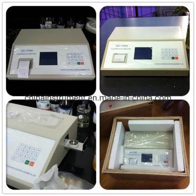 ASTM D4294 Fully Automatic Low Detection Automatic Sulfur in Oil Analyzer