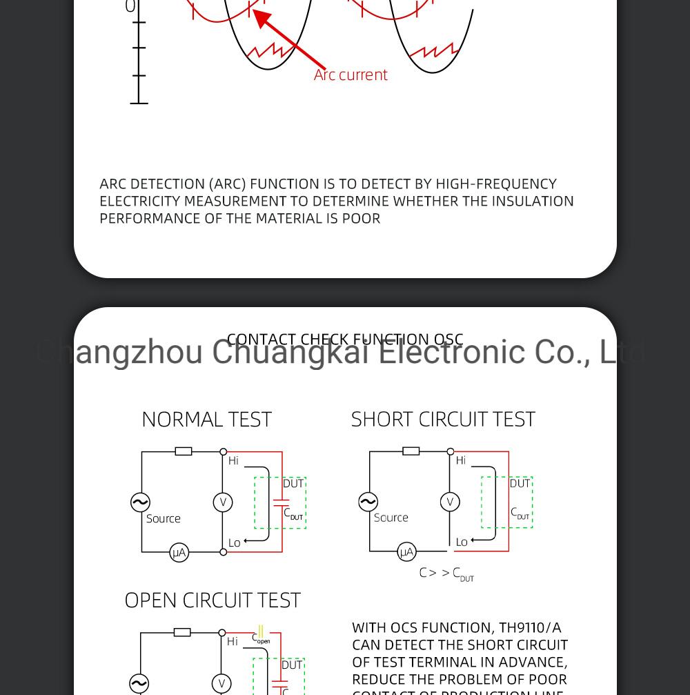 Th9110A AC/DC Withstanding Voltage Tester with Breakdown Voltage Test Function