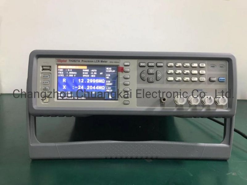Th2827A Precision Lcr Tester with Frequency Range 20Hz-300kHz Capacitance Meter