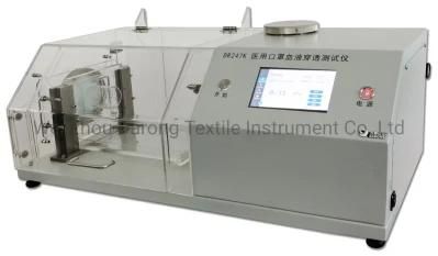 Medical Face Mask Synthetic Blood Penetration Resistance Testing Machine