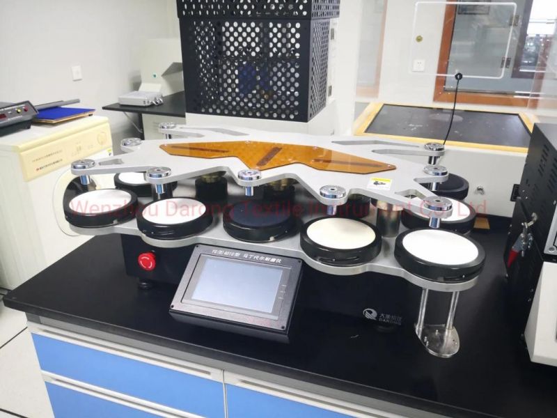 Textile Martindale Tester Fabric Pilling Abrasion Lab Testing Equipment