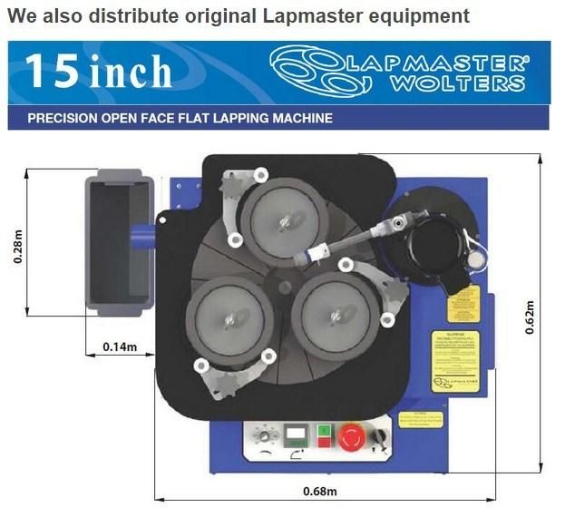 Lapmaster Wolters Precision Open Face Diamond Flat Lapping Machine 24 Inch