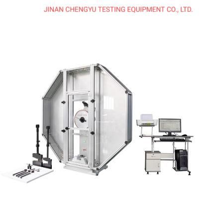 Jbw-300h Pendulum Charpy Impact Testing Machine with Safety Cover Used for Metal Impact Test