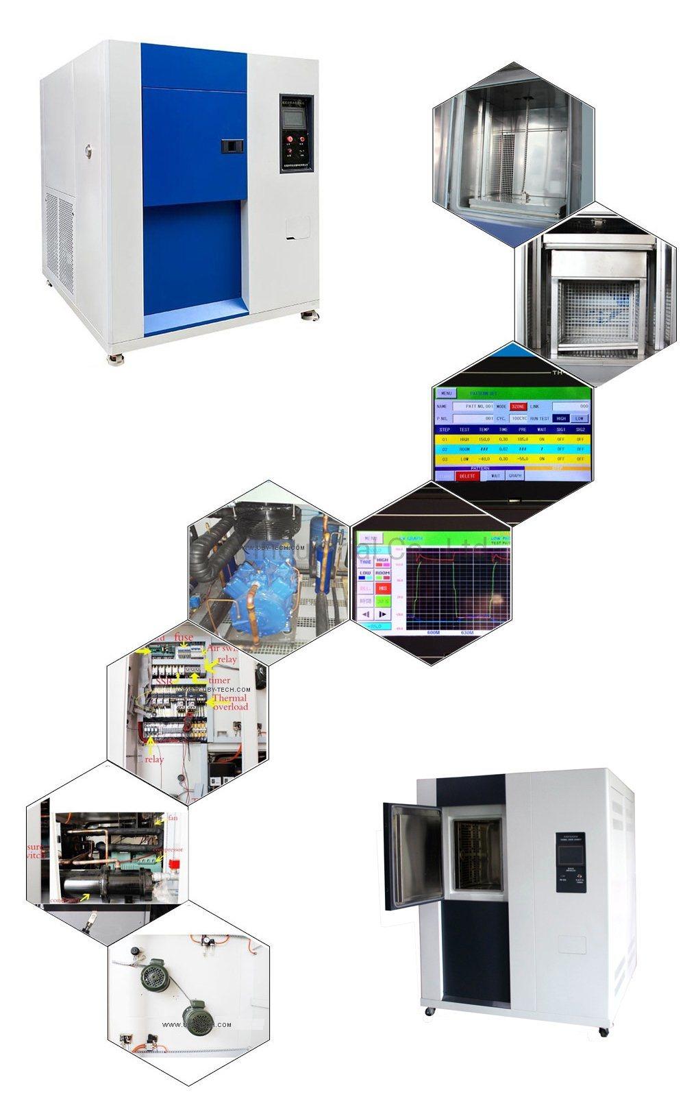 Cold Hot Temperature Impact Chamber Thermal Shock Test Chamber, Thermal Chamber, Thermal Shock Chamber