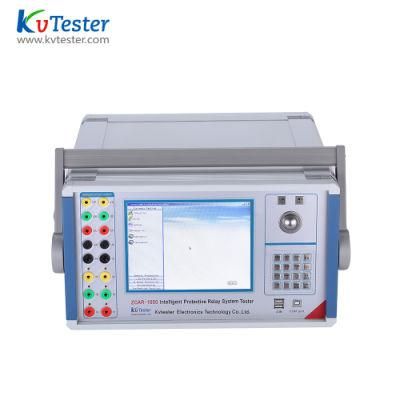 China Manufacturer Kvtester Microcomputer 6 Phase Relay Protection Tester with Best Price and Good Service