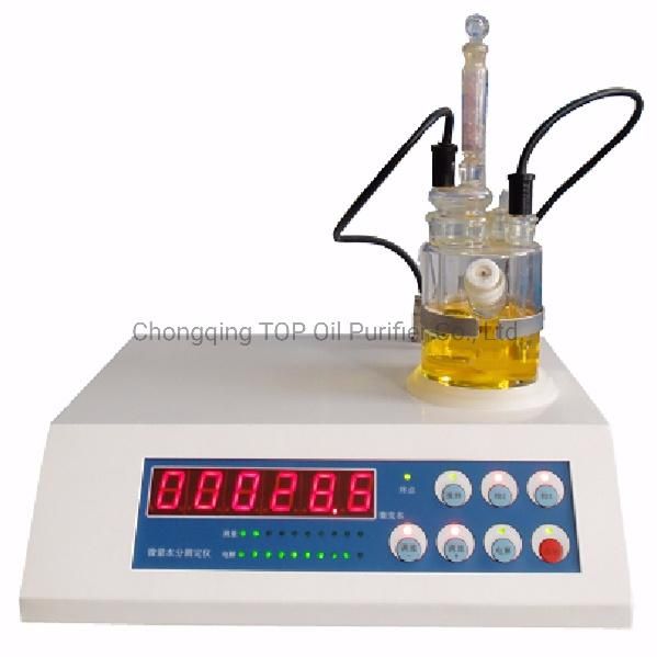 Ce Certified Ppm Moisture Content Analysis Transformer Oil Testing Kit