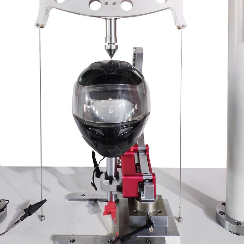 Helmet Drop Testing Equipment/ Sports Helmet Falling Testing Machine/Impact Testing Machine with ECE R22.05 En1078 Testing