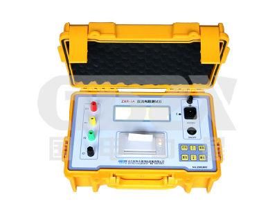 ZXR-5A DC Resistance Tester/China Factory High Quality Wholesale Transformer Winding DC Resistance Meter