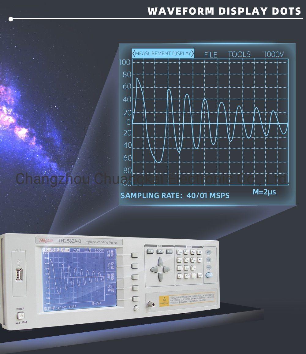 Th2882as-5 Three Phase Impulse Winding Tester Can Measure 20mh Inductance