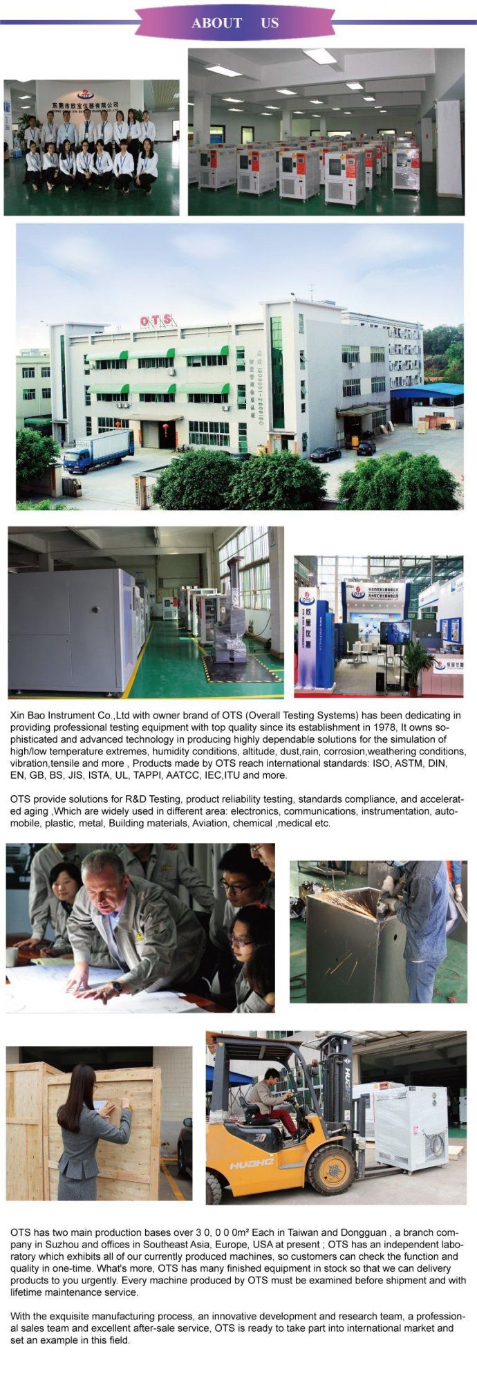 Environmental Climatic Accelerated Weathering UV Lamp Test Chamber