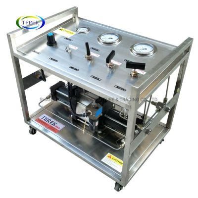 Terek Compressed Gas Booster Pump Suppliers for Nitrogen Oxygen Helium Hydrogen N2o CO2 LPG Npg Gas