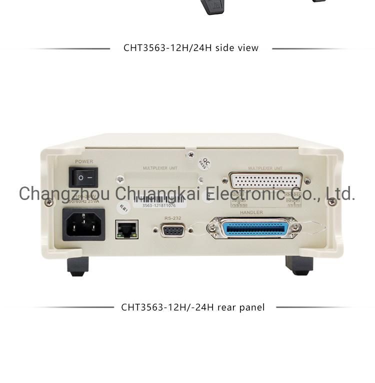 Cht3563-12h 12 Volt Battery Monitor Battery LED Tester