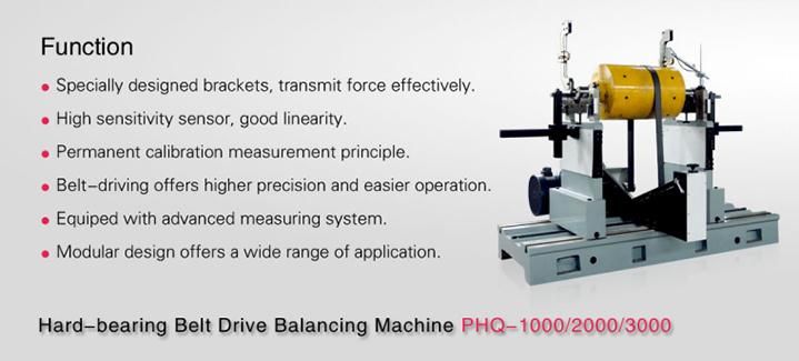 Horizontal Hard Bearing Dynamic Balance Machine for Glue Roll