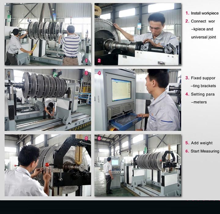 Jp Balancing Machine Specially for Centrifugal Blower Wheel or Impeller