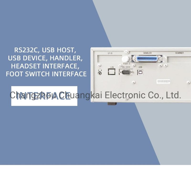 Ckt10000A 20Hz-10MHz High Frequency Lcr Meter ESR Meter