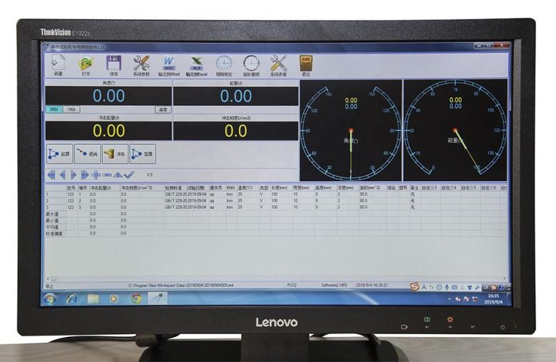 Jbdw-300y/300d Pendulum Charpy Metal Low Temperature Automatic Impact Testing Machine
