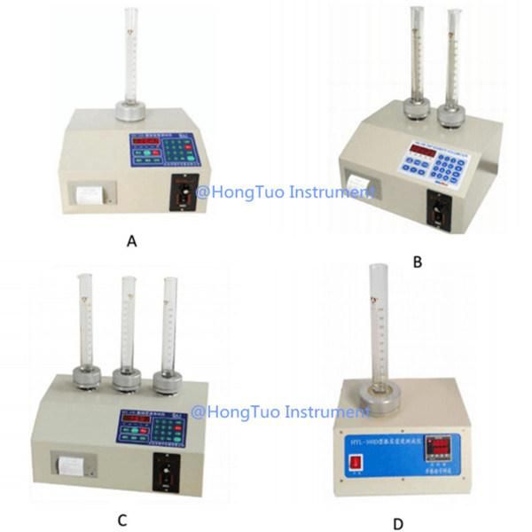 DY-100B Tap Density Meter For Testing Powder With Two Glass tube