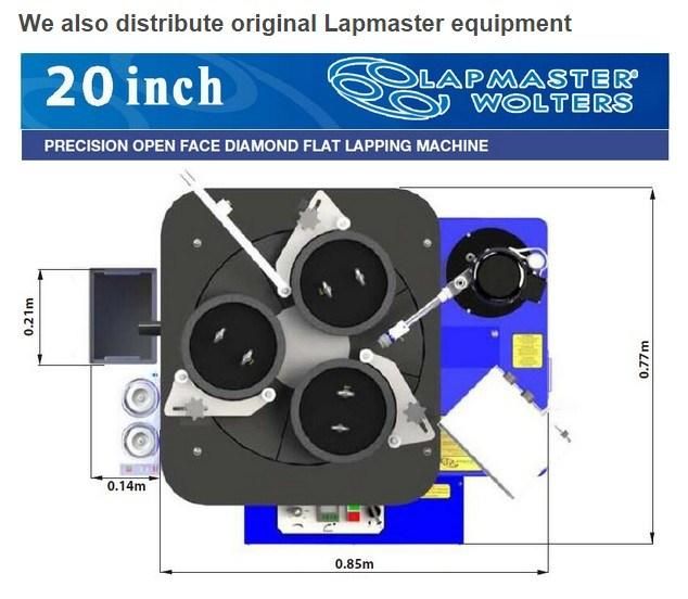 Lapmaster Wolters Precision Open Face Diamond Flat Lapping Machine 24 Inch