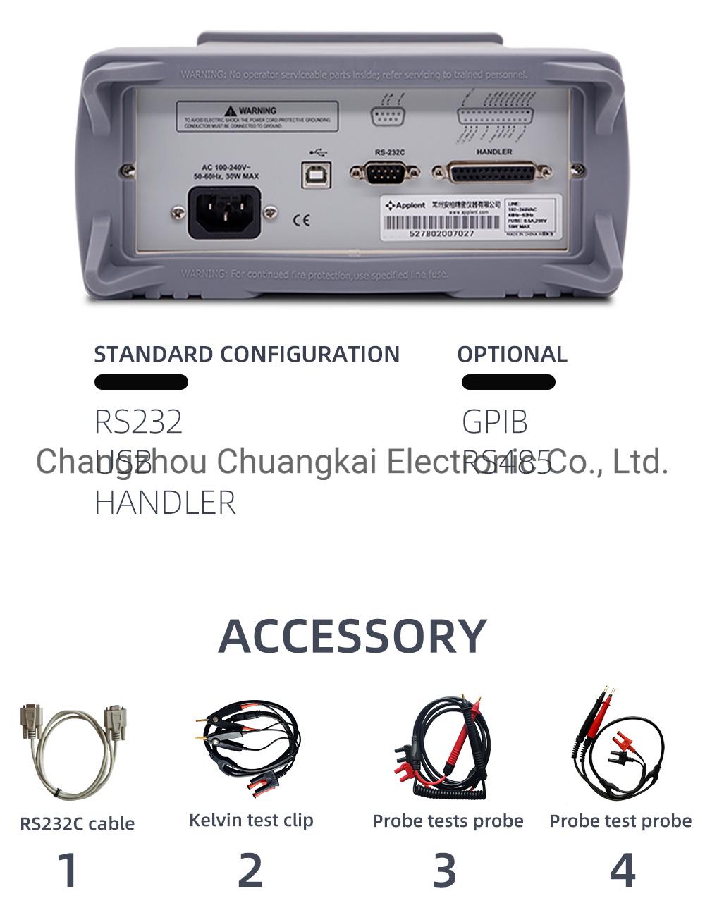 At527 Battery Internal Resistance Meter Battery Tester 0.00001V~400.000VDC