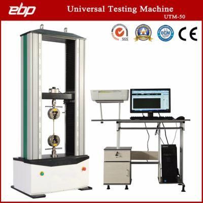 Professional Computer Controlled Electronic Universal Tensile Testing Machine 50kn