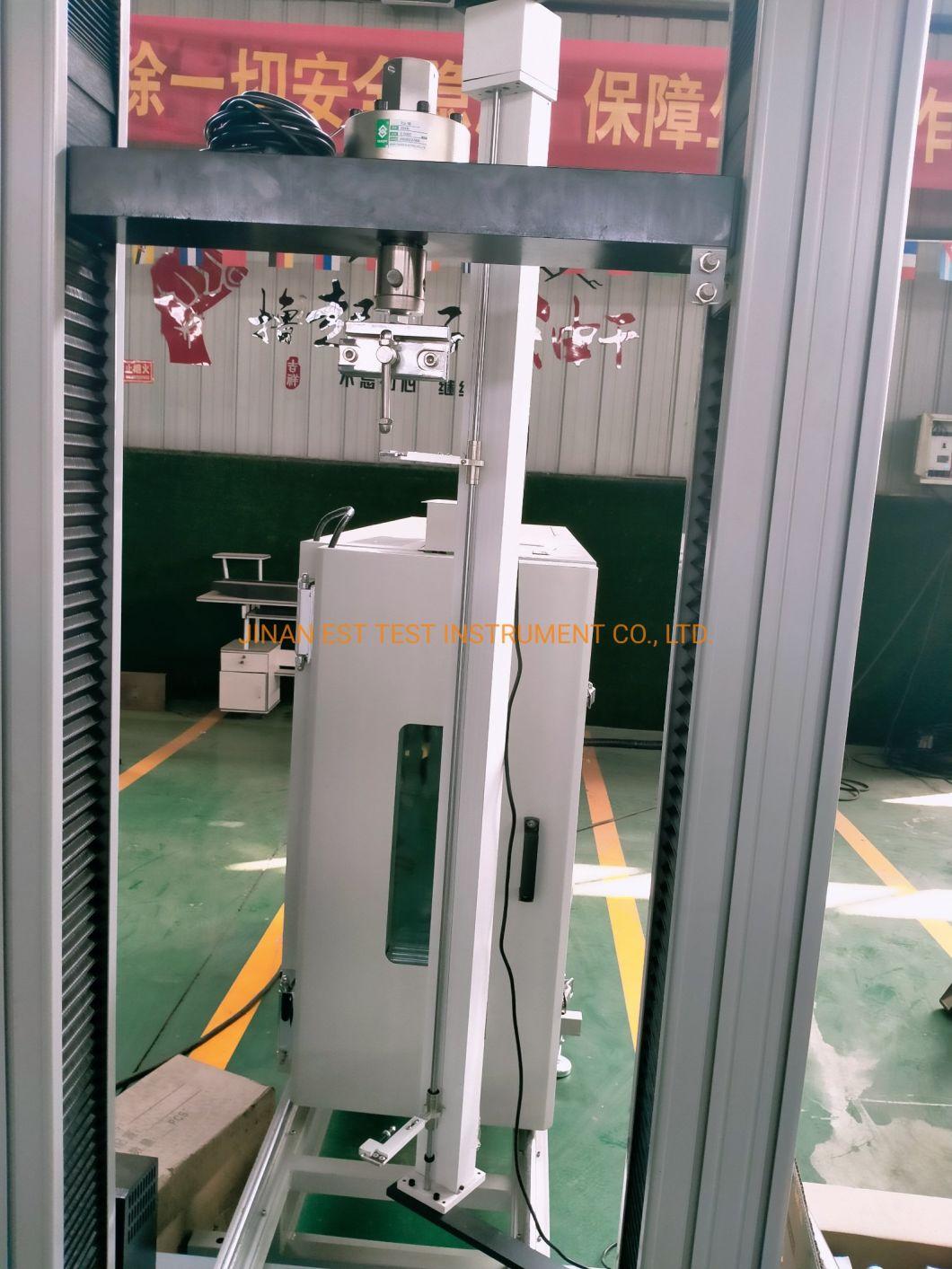 50kn 100kn 200kn Computer Control Electronic Universal Metal and Nonmetal Tensile Strength Testing Machine with 300 Degrees Celsius High Low Temperature Chamber