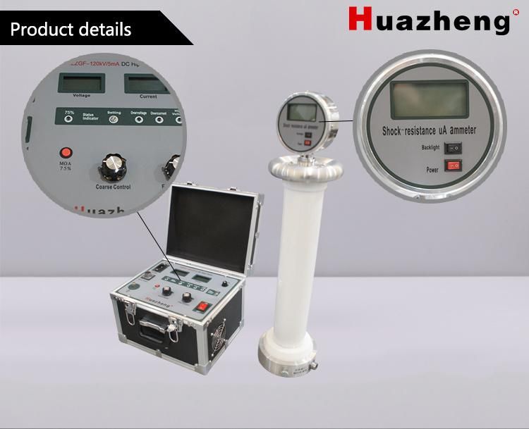 Portable DC Hipot High Voltage Pressure Withstand Tester 80kv 5mA