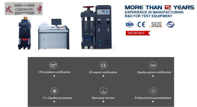 Yes-2000 Cement Building Materials Compressive Strength Tester