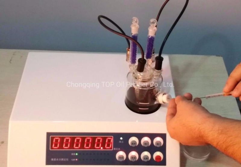 Ce Certified Ppm Moisture Content Analysis Transformer Oil Testing Kit