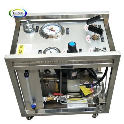 Water Pressure Testing High Pressure Pneumatic Hydro Test Pump Equipment
