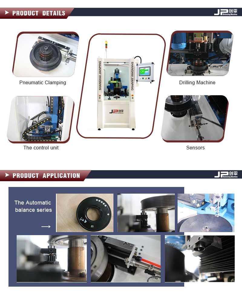 Jp 2022 Flywheel Plate Automatic Vertical Drilling Correction Balancing Machine