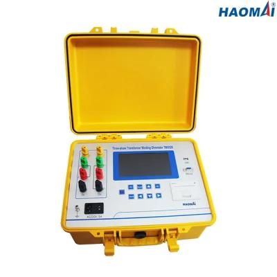 Portable Three-Phase Transformer Ohmmeter DC Winding Resistance Tester