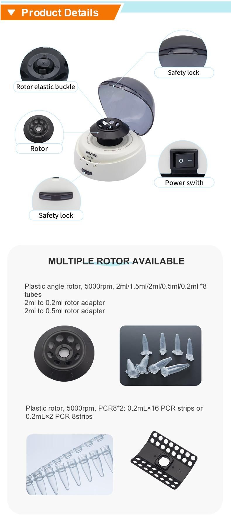 West Tune Mini-5K Mini Centrifuge