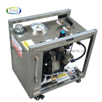 Terek Best Price Max 90000 Psi Pressure Hydraulic Pump Testing Machine Hydrostatic Test Bench