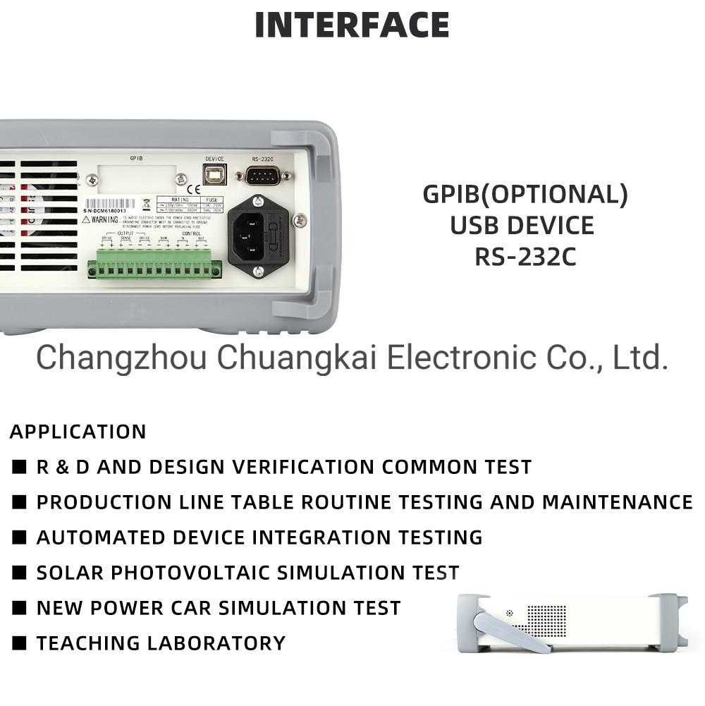 Th6513 Single Channel Linear Programmable DC Power Supply 72V/3A/216W