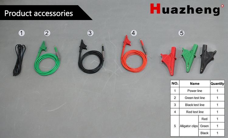 Wide Range 5kv 5t Ohm AC DC Insulation Resistance Test