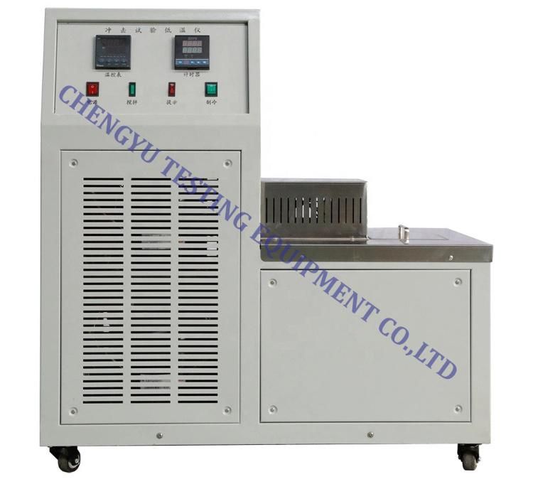 Dwc -60~+30 Charpy Metal Impact Test Special Cryogenic Tank for Impact Testing Machine