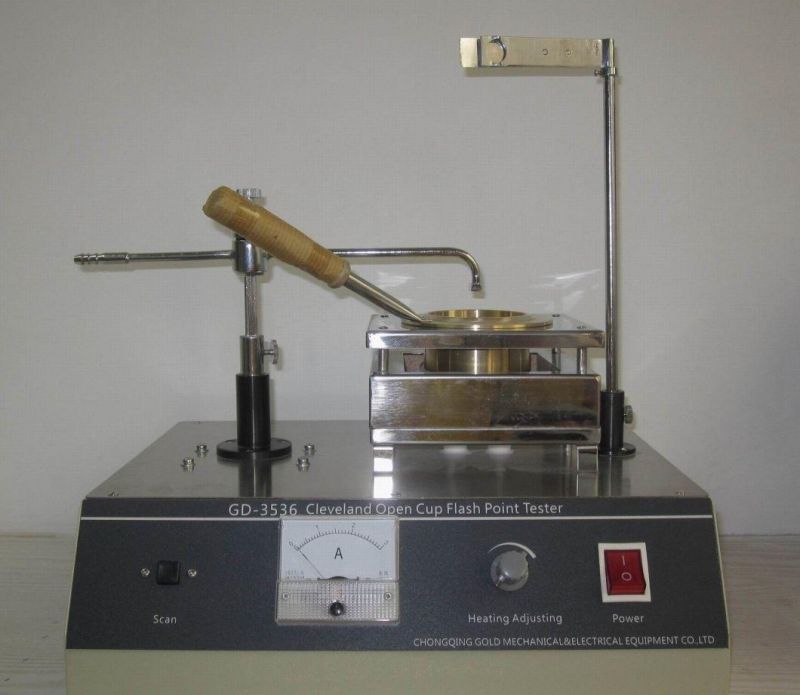 Manual Type Cleveland Open Cup Flash Point Tester ASTM D92