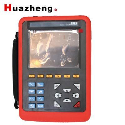3 Phase Hzcr5000 Power Quality Analyzer with 100A Current Clamps